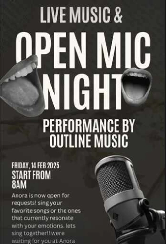 ANORA MATRAMAN JAKARTA - LIVE MUSIC OPEN MIC NIGHT