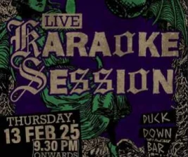 DUCK DOWN GUNAWARMAN JAKARTA  LIVE KARAOKE SESSION