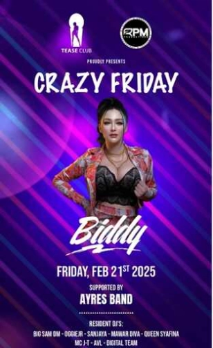 EMPORIUM TEASE CLUB JAKARTA - CRAZY FRIDAY