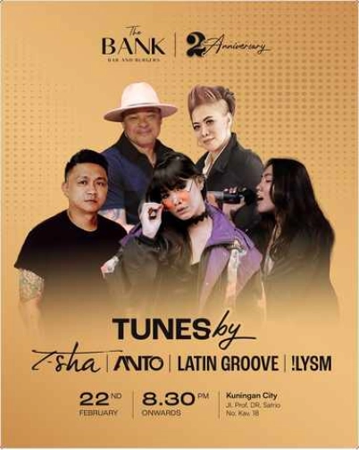 THE BANK KUNINGAN JAKARTA - THE BANK BAR ANNIVERSARY 2ND