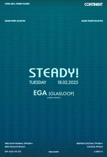 CONTINENT JAKARTA - STEADY!