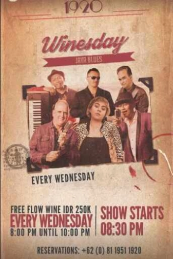 1920 LOUNGE KEMANG JAKARTA - WINESDAY