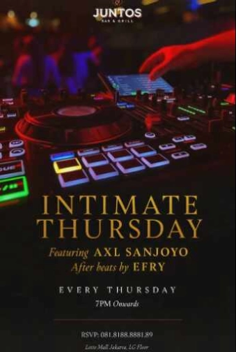 JUNTOS KUNINGAN JAKARTA - INTIMATE THURSDAY