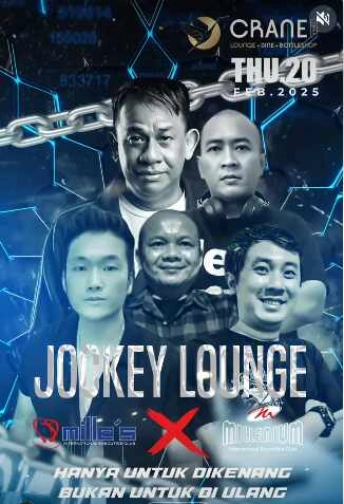 CRANE LOUNGE KELAPA GADING JAKARTA - THURSDAY