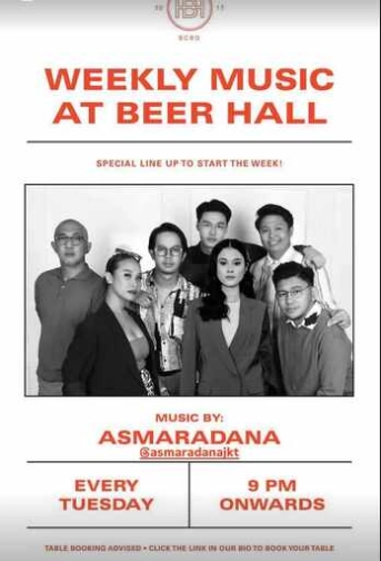  BEER HALL SCBD JAKARTA - TUESDAY