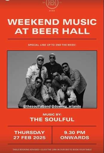 BEER HALL SCBD JAKARTA - THURSDAY