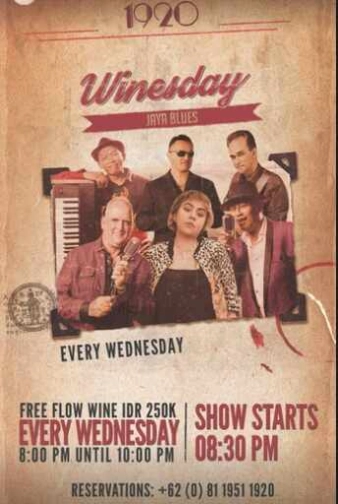 1920 LOUNGE KEMANG JAKARTA - WINESDAY