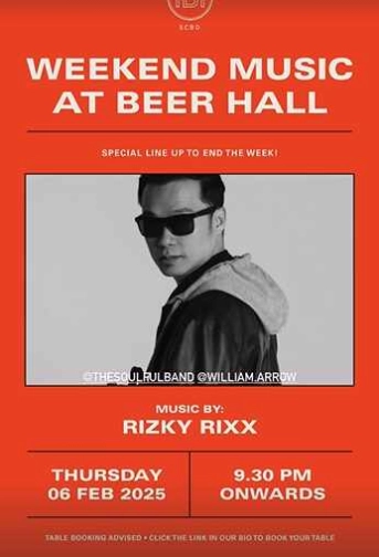 BEER HALL SCBD - THURSDAY