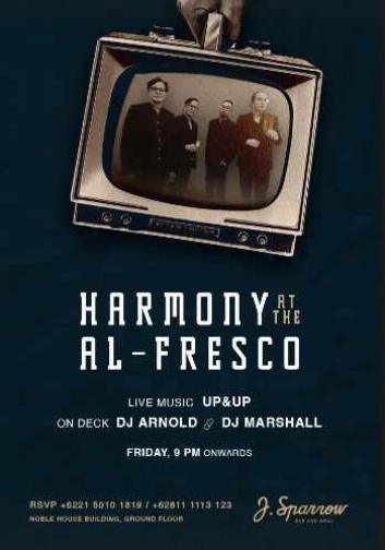 J SPARROW KUNINGAN JAKARTA - HARMONY AT THE AL - FRESCO