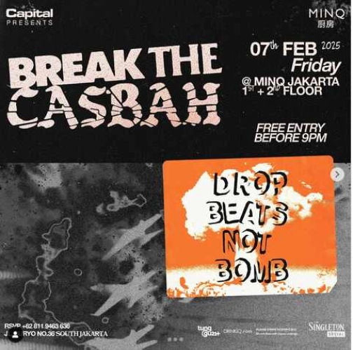 MINQ SENOPATI  JAKARTA - BREAK THE CASBAH