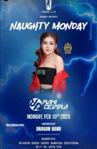 EMPORIUM TEASE CLUB JAKARTA - NAUGHTY MONDAY