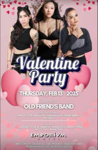 EMPORIUM TEASE CLUB JAKARTA - VALENTINE PARTY